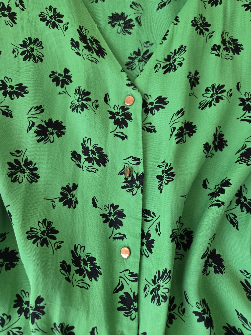 Silky Shirt Dress - Picture 2 of 3